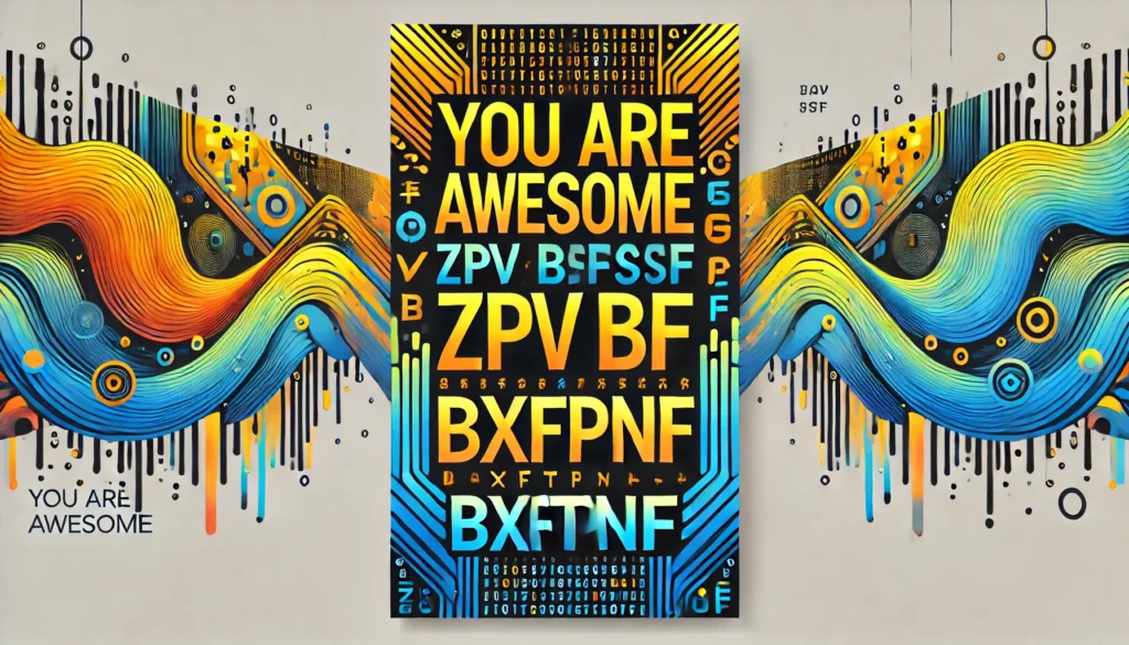 A mysterious code with symbols representing "decipher the code zpv bsf bxftpnf"